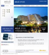 www.melia-sitges.com - Hotel de 4 estrellas localizado en sitges reservas online descripción de habitaciones y servicios