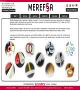 www.merefsa.com - Empresa transformadora por extrusión y moldeo de silicona