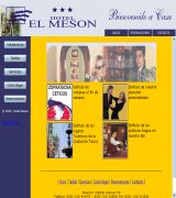 www.mesonhotel.com - Contiene datos generales del hotel, así como información sobre sus habitaciones, tarifas, servicios, ubicación y reservas. también contiene inform