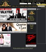 www.mgm.com - Mgm new and upcoming movies trailers and new dvd releases inglés