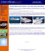 www.miamiboat.com - Rentas de lanchas, veleros, charters y yates privados en miami y las bahamas.