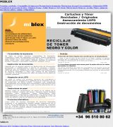 www.miblex.es - Venta y fabricación de consumibles de impresoras cartuchos reciclados y originales de tinta y tóner de varias marcas venta de destructoras de papel 