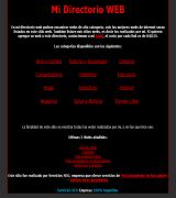 www.midirectorioweb.com.ar - En mi directorio web podes encontrar un gran listado de webs de calidad tambien tienes la opcion de agregar tu propia web si quieres