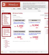 www.mimela.es - Alojamiento web y registro de dominios