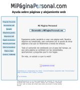 www.mipaginapersonal.com - Mi página personal com subir tu página web gratis