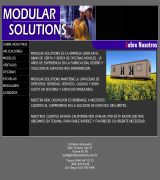 www.modularsolutions.com.mx - Empresa que construye oficinas móviles y modulares, ofrece información de productos y servicios.