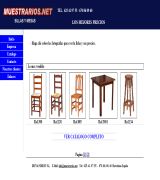 www.muestrarios.net - Venta de sillas mesas y taburetes de madera ideal para bares restaurantes mesones casas rurales… disponemos de un gran stock y transporte propio