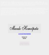 www.mundohomeopata.com - Revista de publicación bimensual con noticias comentarios y artículos sobre la homeopatía
