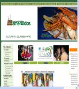 www.municipioesmeraldas.gov.ec - Sitio oficial con información sobre la ubicación, turismo, obras, proyectos, patronato, y noticias.