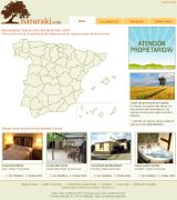 www.naturaki.com - Portal de turismo rural que ofrece casas rurales y hoteles con encanto en todas las provincias de españa