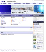www.nec.com - Nec global gateway inglés