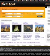 www.nicetobook.com - Portal de reservas on line que pone a disposición del cliente un amplio abanico de hoteles apartamentos y otros establecimientos de todas las categor