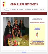 www.obrarural.sage.cl - Instituciones, proyectos y otras obras de la iglesia metodista de chile en la araucanía.