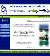 www.ofpena.com.mx - Agente aduanal, con oficinas en laredo, nuevo laredo y piedras negras. información sobre localización, servicios, y certificación iso.