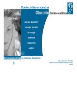 www.otoclinic.es - Especialistas en problemas de audición no sólo adaptamos audífonos adaptamos su audición poseemos una formación y experiencia adecuadas para estu