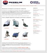www.overlim.com - Empresa especializada en maquinaria de limpieza industrial y profesional