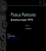 www.pabloromano.com - Es el sitio con mi portfolio personal de animacion video fx y artes tradicionales