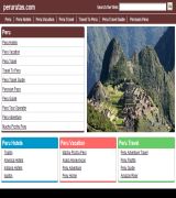 www.perurutas.com - El portal del turismo en el perú