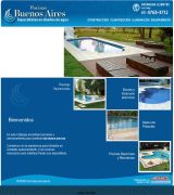 www.piscinasbuenosaires.com.ar - Construcciónequipamiento climatizacion y mantenimiento de piscinas