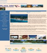 www.playainn.com - Renta de condominios y villas en playa del carmen. contiene información de sus planes de arrendamiento, galería de fotos, atracciones y contacto.