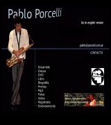 www.porcelli.com.ar - El sitio del saxofonista y compositor argentino