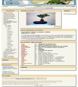 www.portalbonsai.com - Web dedicada al bonsai con artículos chat forum galería y enlaces