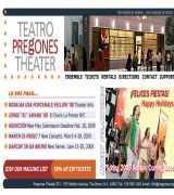 www.pregones.org - Compañía de teatro de nueva york, dedicada a obras con raíces puertorriqueñas.