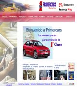 www.primercars.com - Empresa dedicada al alquiler de vehiculos sin conductor desde sus oficina ubicadas en alicante ciudad y benidorm ofrece sus servicios en toda la costa