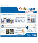 www.pronagar.com - Fabricante y distribuidor de agar bajo la marca pronagar extraído por métodos tradicionales del alga roja gelidium ofrece un elevado poder de gelifi