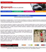 www.proparapid.com - Reparto de publicidad y carteleria regalos de empresa