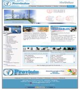 www.provindus.com.py - Proveedor de insumos para la industria, tubos, conexiones, bombas, válvulas y correas, entre otros.