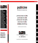 www.publicine.es - Empresa especializada en la contratación de publicidad en salas de cine
