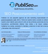 www.publiseo.com - Servicios de posicionamiento web en buscadores y links building