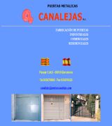www.puertascanalejas.com - Fabricación de puertas metalicas comercialesresidencialesindustriales servicio de mantenimiento y post venta