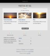 www.puestas.net - Galería de imágenes con una recopilación de fotografías sobre puestas de sol de la mayor variedad posible