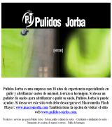 www.pulidosjorba.com - Somos una empresa con experiencia y especializados en la pulimentación de pavimentos rebajamos pulimos y abrillantamos terrazo marmol y mosaico nuest