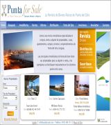 www.puntaforsale.com - Revista gráfica y buscador con la oferta inmobiliaria.