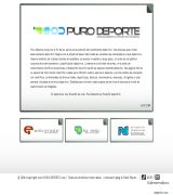 www.puro-deporte.com - Una empresa que brinda asesoramiento deportivo integral con el objeto de desarrollar todas las variables que contempla la praxis deportiva sitio web d