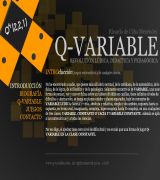 www.q-variable.com - Una nueva forma de pensar ver y mover fichas sobre un tablero dividido en casilllas es esta la teoria q variable una revoolucion luidica didactica y p