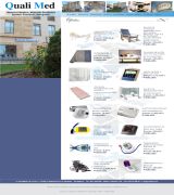 www.qualimed.es - Empresa dedicada al asesoramiento equipamiento mantenimiento y servicio técnico de todo tipo de material médico y geriátrico utilizado tanto a nive