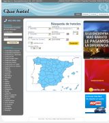 www.quehotel.com - Portal que brinda servicios de consulta y reservas de alojamientos y coches