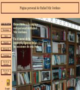 www.rafaelmirjordano.com - Información del escritor y autor de cuentos biografía cronología artículos y relatos