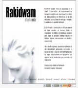 www.rakidwam.com.ar - Estudio de diseño web y posicionamiento en buscadores con porafolio internacional sitios altamente interactivos optimizados según estándares y come