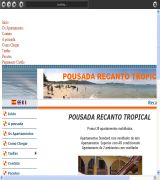 www.recantotropical.com - Hostal en el sur de brasil situado en la isla de santa catarina elegido mejor destino turístico de brasil 2007 son 20 cuartos a 500 metros de la play