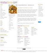 www.recetasdiarias.com - Recetas de cocina diarias fáciles menus gratis y originales dietas probadas y trucos de cocina