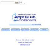 www.recoyse.com - Servicios de seguros en general, fianzas y créditos.