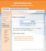 www.registrodominios.com - Manual para registrar dominios en internet ofreciendo glosario y preguntas frecuentes respondidas