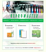 www.repromaster.es - Imprenta digital y offset reprografía digital en color y bn servicios de imprenta papelería encuadernaciones plastificados etc