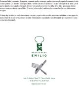 www.restaurante-emilio.com - Restaurante emilio en playa de gandía