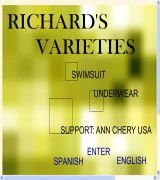 www.richardsvarieties.com - Tienda de prendas íntimas, trajes de baño y ropa casual femenina. información de sus productos ubicación y contacto.